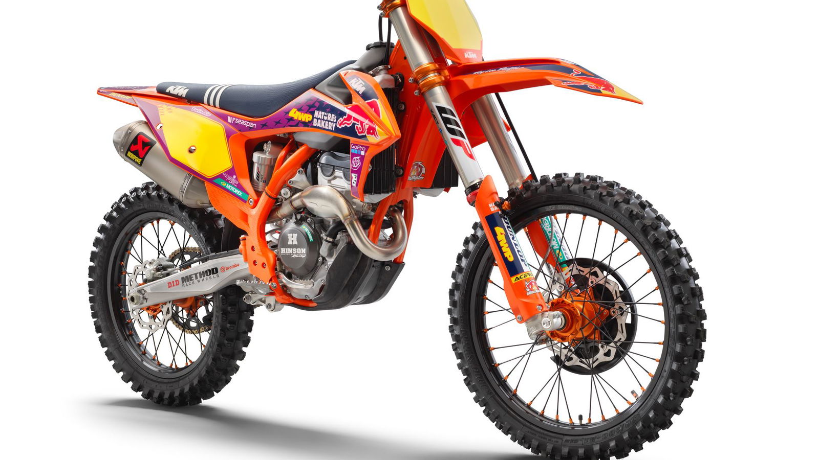KTM 250 SX-F TLD Studio front right